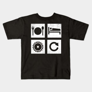 woodworking Kids T-Shirt